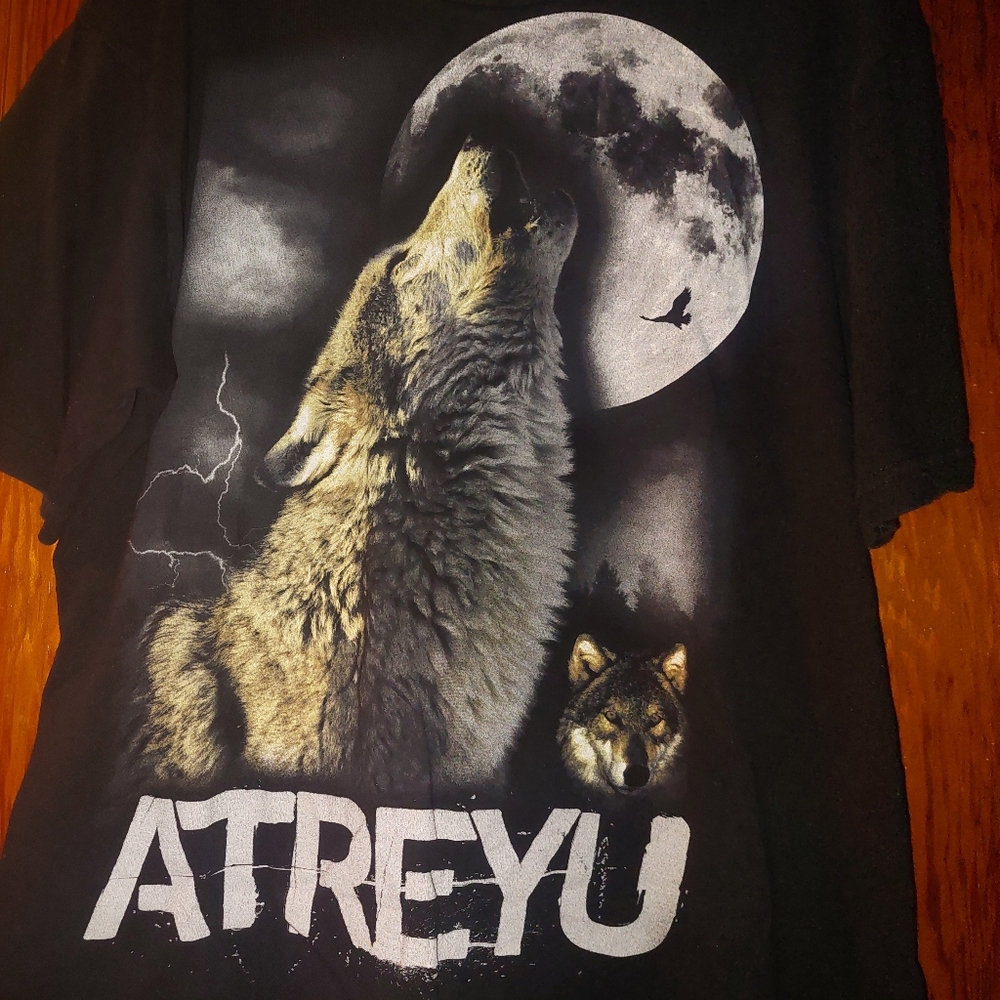 ATREYU  🐺 black T-shirt, great condition (no tags fits Large)
